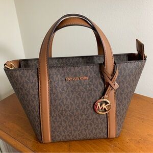 Michael Kors Brown “Pratt” Small Tote